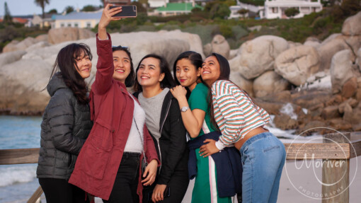 Selfie time at Boulders